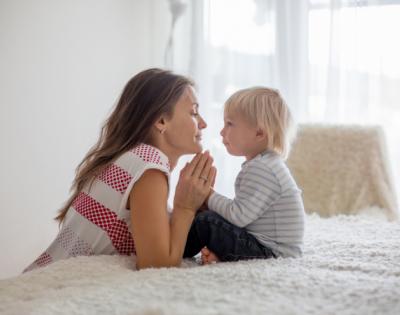 Begin teaching children to say please and thank you at an early age